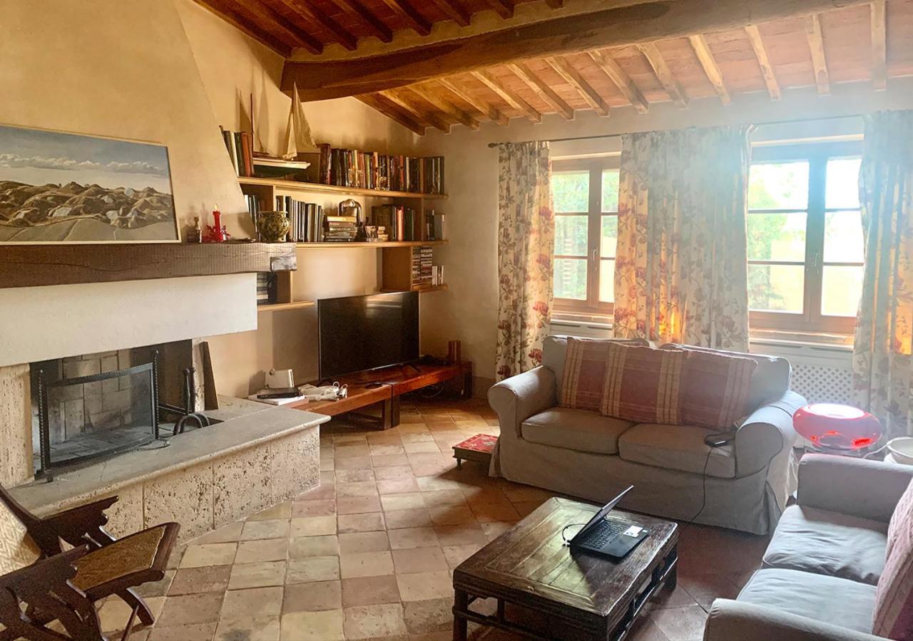 Casa Bianca Gorgeous Tuscan Home Crete Senesi, Siena Asciano Eksteriør billede